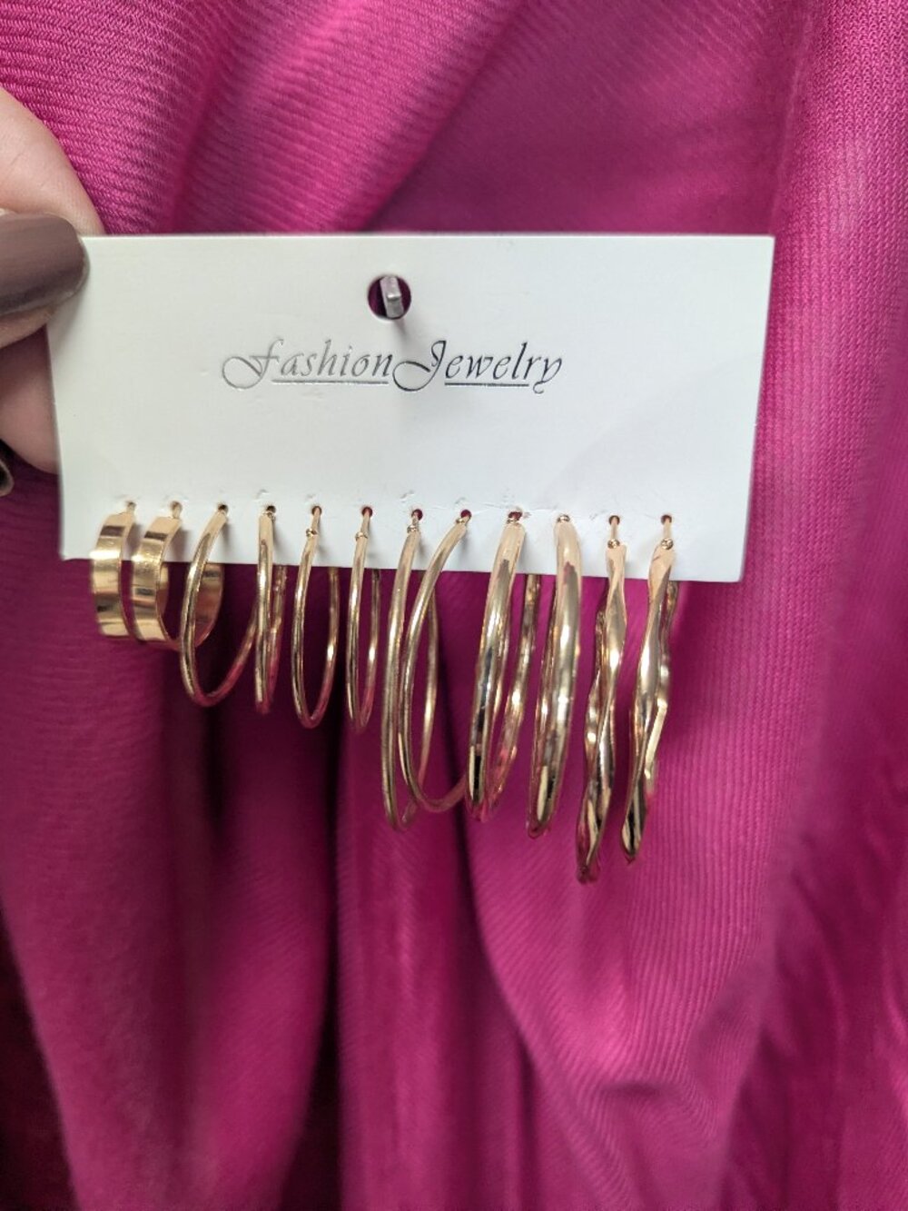Gold Hoop earrings